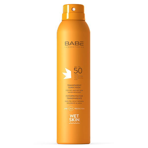 FOTOPROTECTOR TRANSPARENTE WET SKIN SPF 50